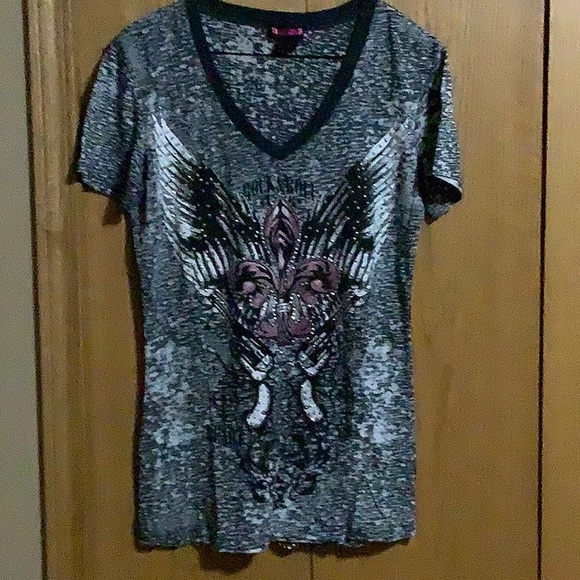 Rick & Roll Cowgirl T Shirt - Picture 1 of 3